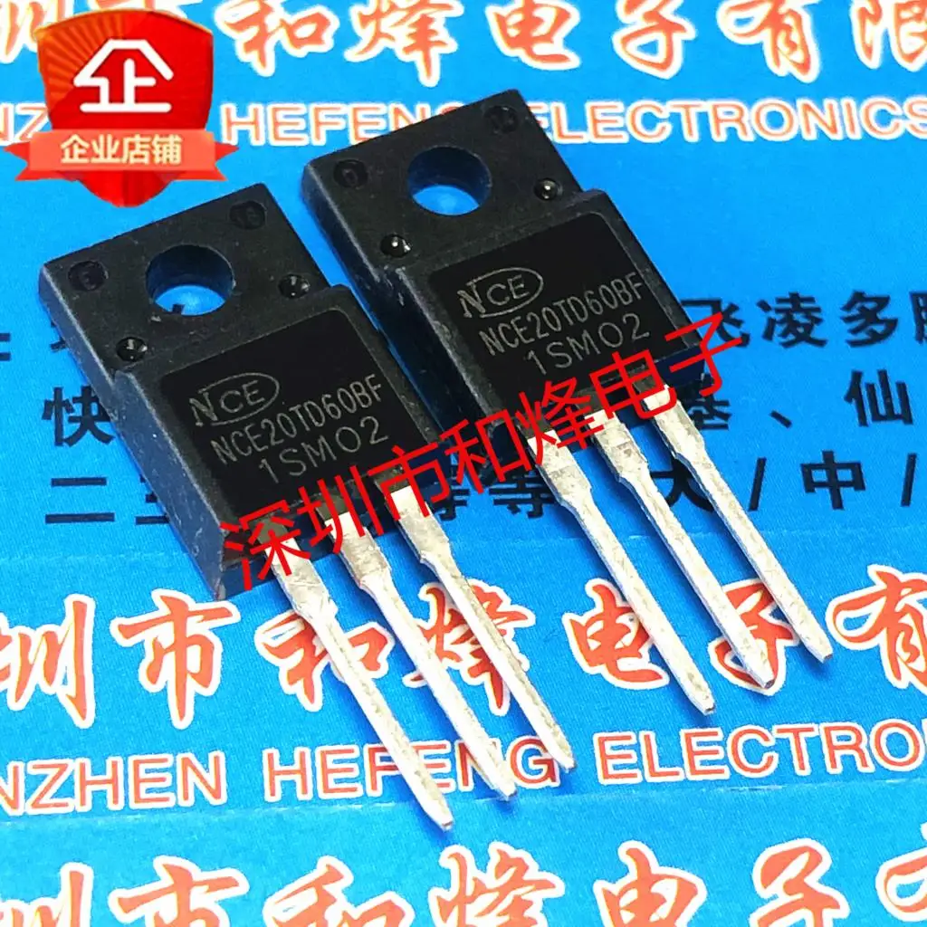 5PCS-10PCS NCE20TD60BF 20A/600V TO-220F MOS IGBT  ORIGINAL ON STOCK