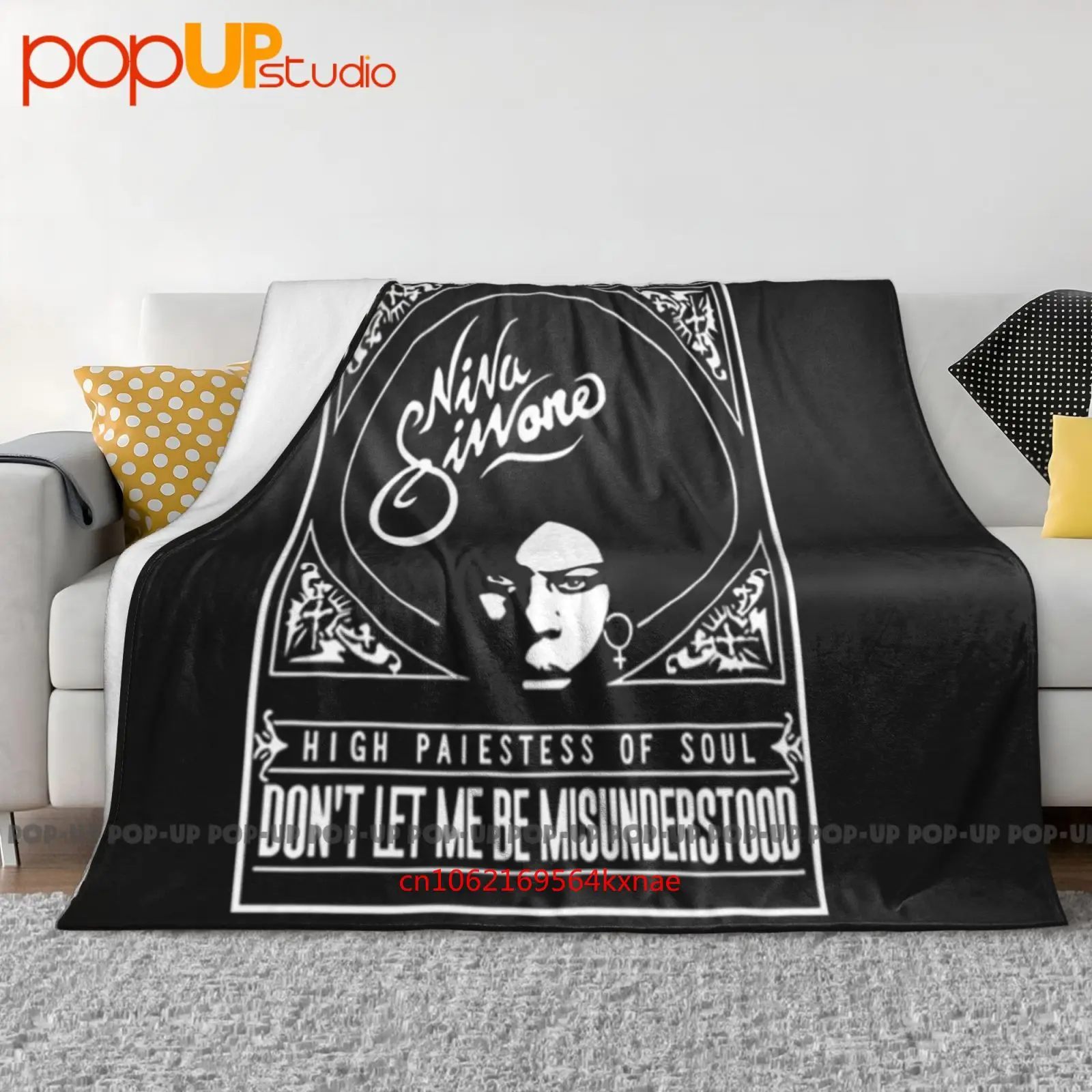 Nina Simone Soul Jazz Blues R&B Rights Activist Graphic Music Ultra-Soft Blanket Quilt Winter Sofa Cover Bed Covers