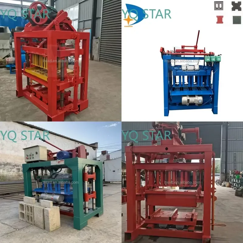 Automatic Brick Making Machine for Cement Hollow Block Production Customized Concrete Paver Press Equipment Industrial