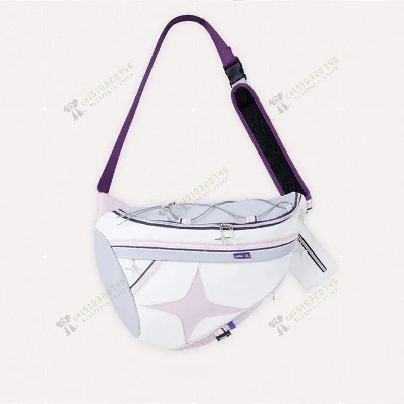 Cosplay PU Messenger Handbag for Women, Game Honkai Impact 3, Elysia Shoulder Bag, Student Backpack, Schoolbag Prop, Gift