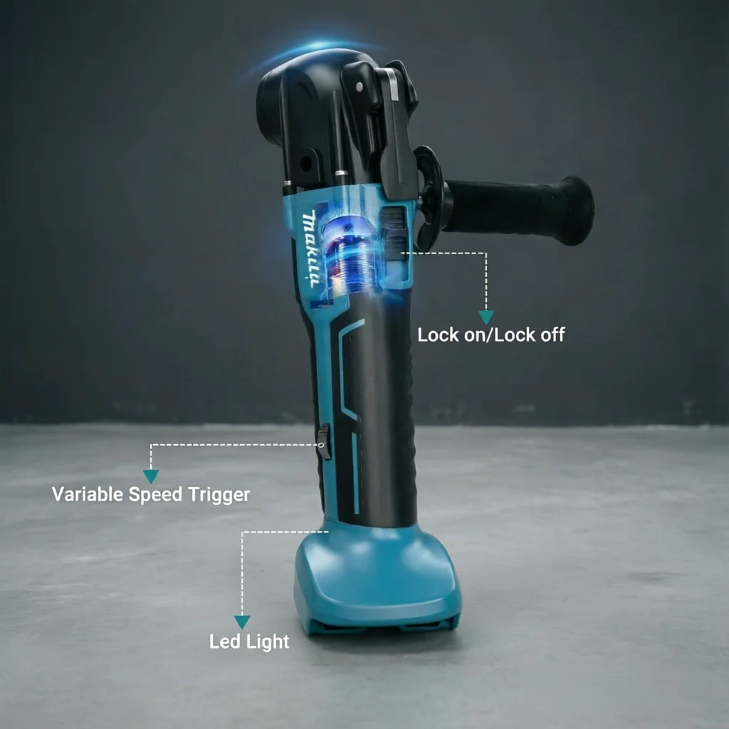 New Makita 18V Battery 6 Variable Speeds Multi Tool Renovator Trimmer Oscillating Power Tool Cordless Oscillating Tool