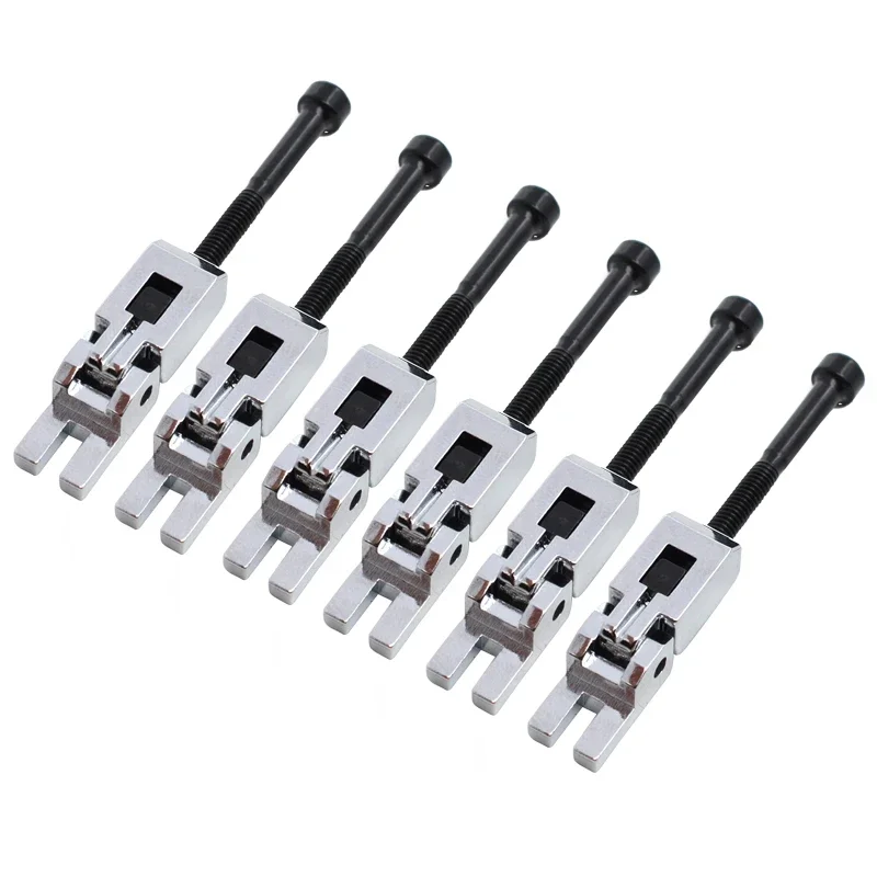 

6pcs Electric Guitar Double Locking System Locked String Saddles Tremolo Bridge Black/Chrome/Gold