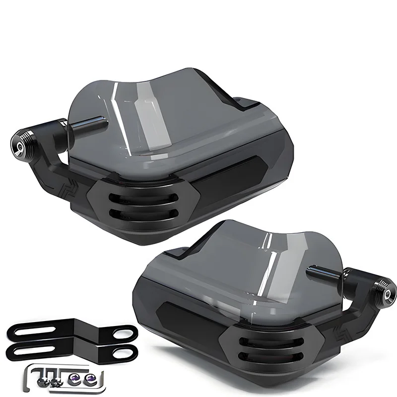 Universal Motorcycle Hand Guard, Handlebar Windproof Rainproof Protective Cover, Anti-Fall Modified Wind Deflector