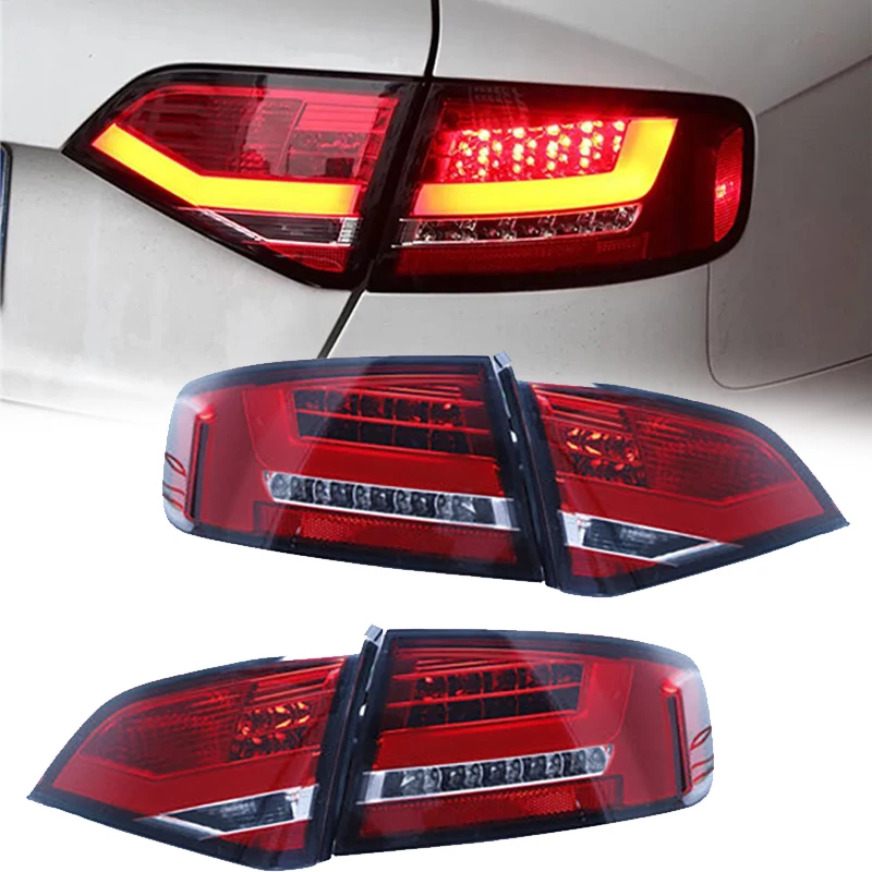 

Tail lamp For Audi A4 A4L taillight B8 Sedan LED Auto 2009-2012 Taillights Rear Lamp Dynamic Turn Signal High Brightness