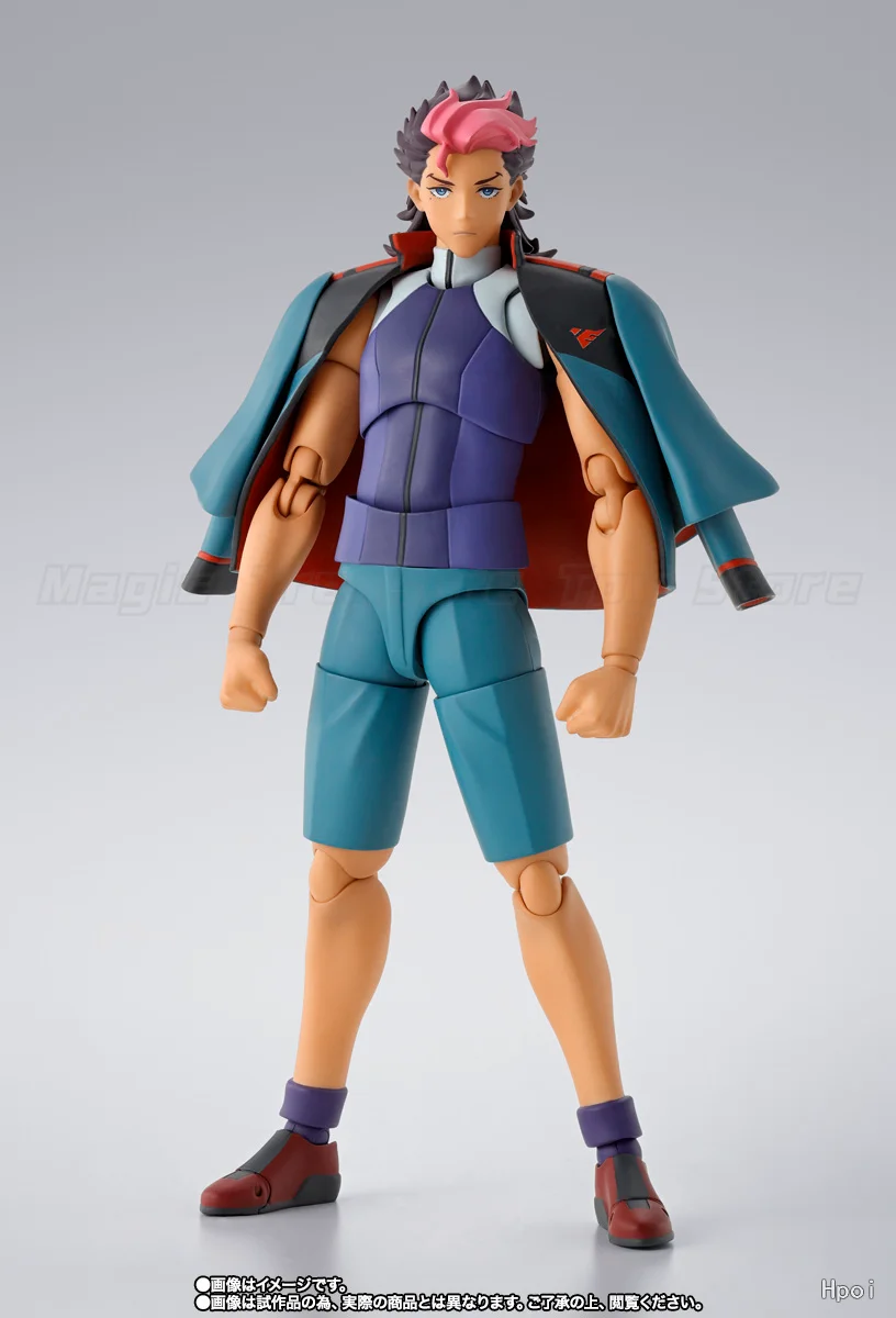 【In Stock 】Original BANDAI SPIRITS S.H.Figuarts Guel Jeturk Figures Animation Ornaments Collection Model