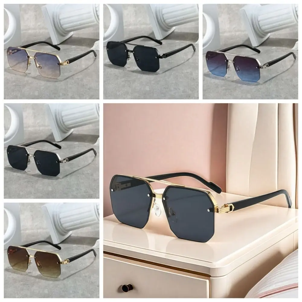 Party UV400 Men Alloy Sunnies Gradient Color PC Women HD Sunglasses Lightweight Costume Accessory Anti-UV Glasses Outdoor