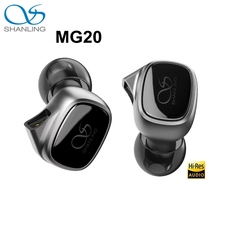 

SHANLING MG20 Wired Earphones Dynamic In-Ear Headphones HIFI Hi-Res Audio Wired Headphone In-Ear Earphone With Type-C/3.5mm Plug