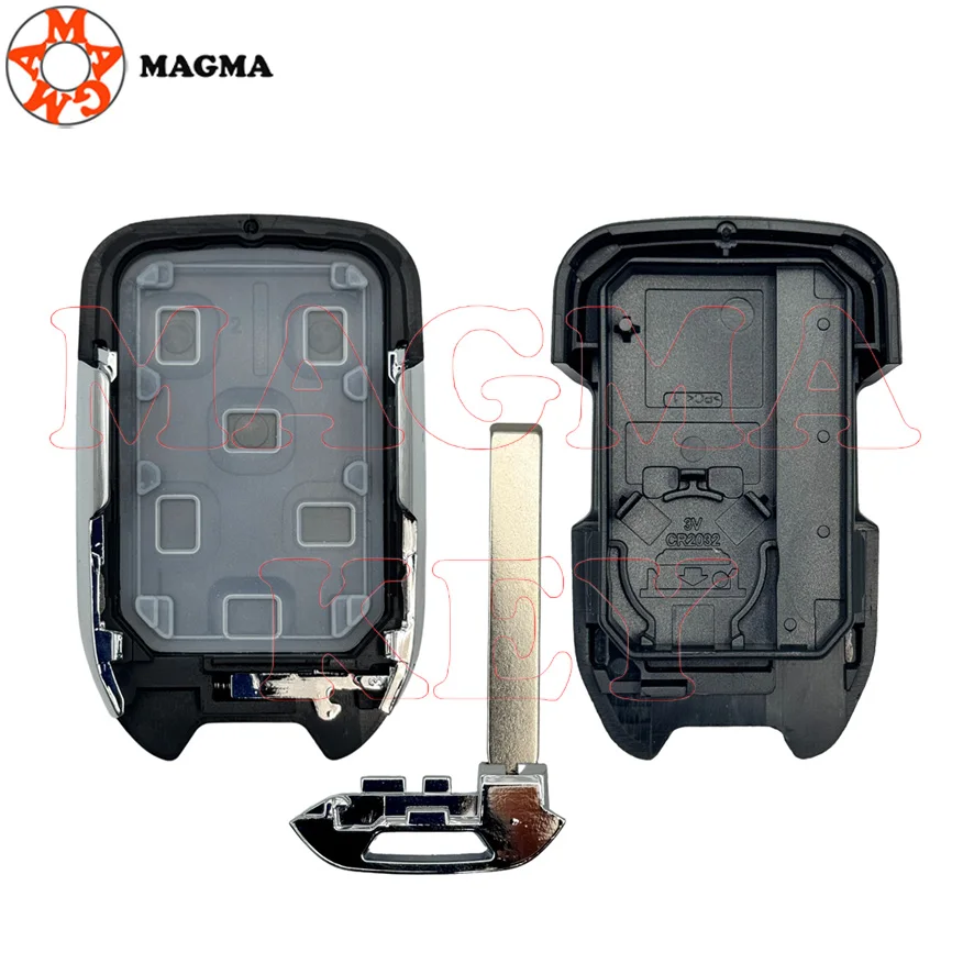 MAGMA الذكية بدون مفتاح فوب شل لشروليه تاهو سيلفرادو سوبربان تاهو جي إم سي سييرا أكاديا التضاريس يوكون حافظة مفتاح بعيد #2