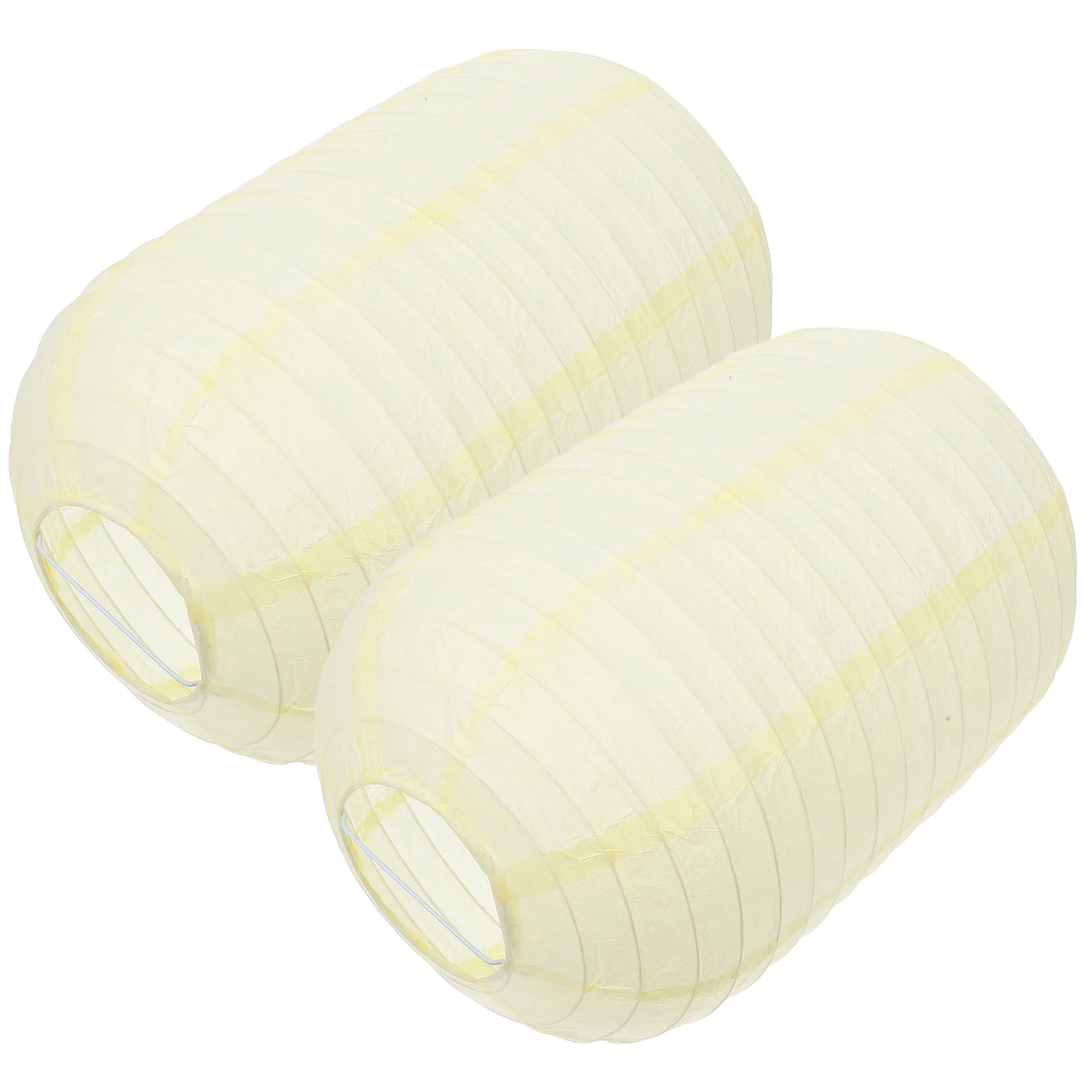 

2 Pcs Lights Winter Melon Lantern Japanese Indoor Chandelier Paper Rechargeable Batteries