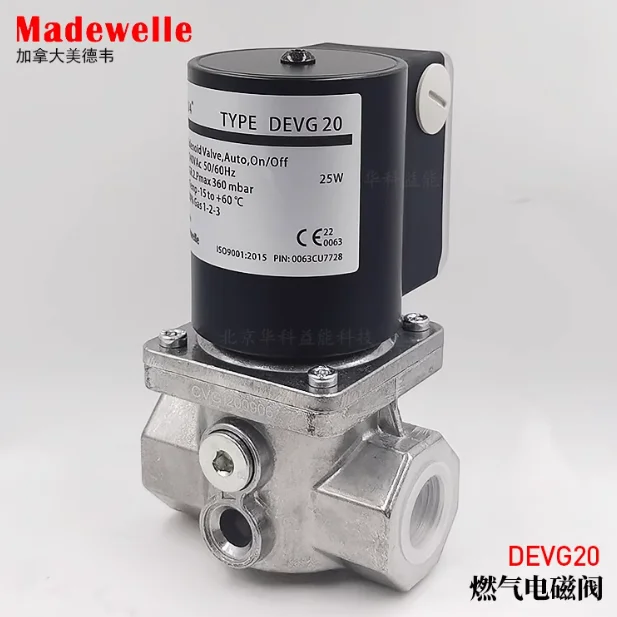 Elettrovalvola originale Devg15 Devg20 Devg25 Devg32 Devg40 Devg50