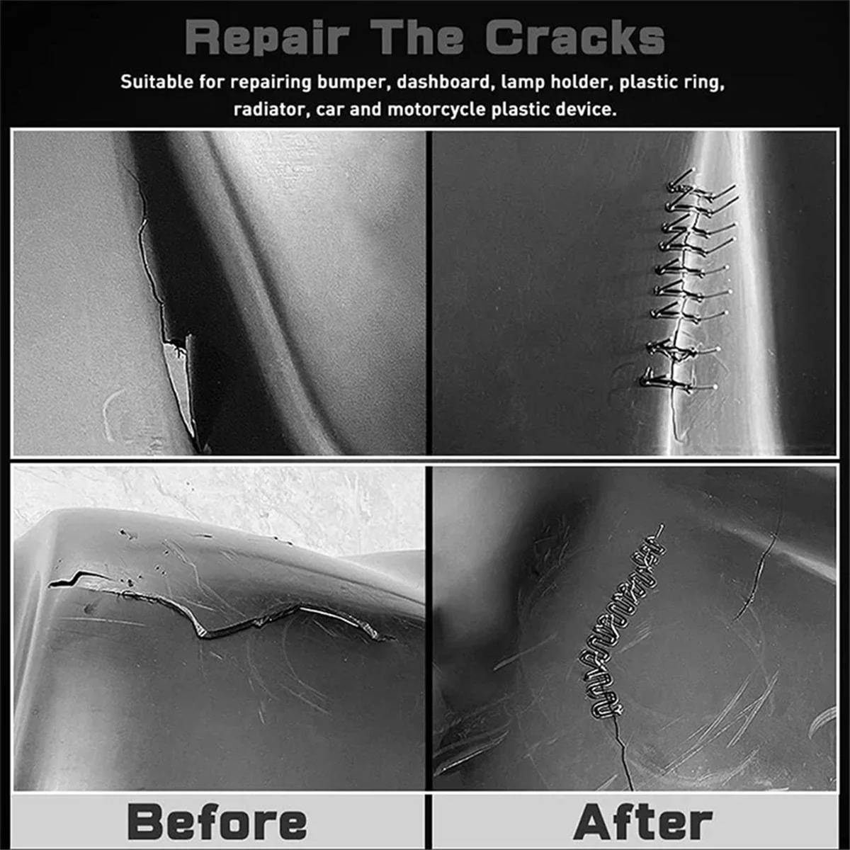 

A76I 100 Вт комплект сварочного аппарата для пластика, автомобильный бампер, ремонт трещин с железным горячим степлером, вилка европейского стандарта