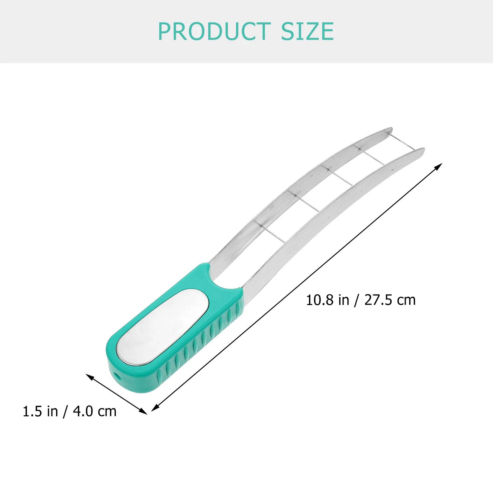 

Stainless Steel Watermelon Cutter Wear-Resistant Professional Fruits Cutting Tool Quick Slicing Kitchen Gadget Multipurpose