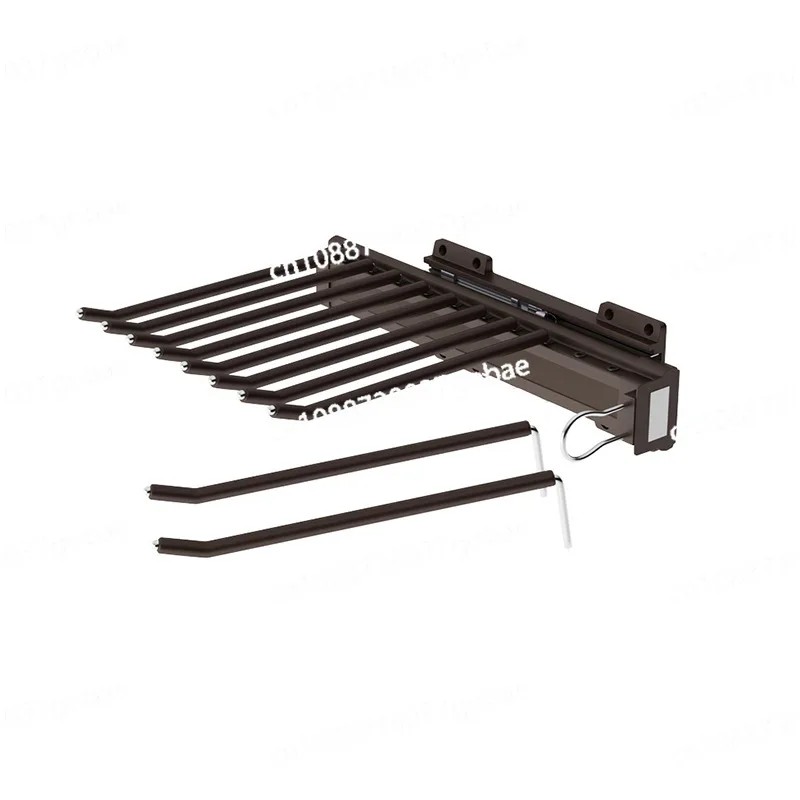 

Wardrobe Push-pull pants rack Cloakroom Narrow cabinet storage Retractable multi-functional pants rack