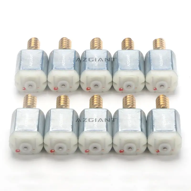 10PCS DC Motors for AstonMartin Rapide Land Rover Range Rover Evoque Jaguar XF XFCC9 XKR Door Lock Repair Motor