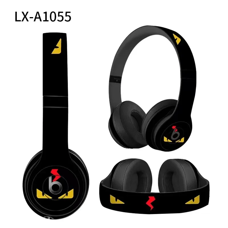 Protective Skin Sticker for Beats Solo 2 3 Headset Wrap Cover Universal Vinyl Decal Skin for Beats Solo 3 Wireless Headphone