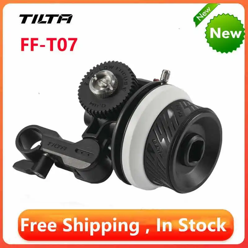 Tilta FF-T07 Mini Follow Focus Has A Lightweight Zoom Control, Suitable for Sony A7M4 A7 A9 SLR and Nikon GH5 BMPCC 4K Cameras