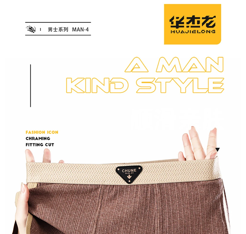 3 Teile/paket 100% Baumwolle Solide Gestreiften männer Höschen Für 40-100 kg Atmungsaktive Mesh Gabelung Unterhose Hohe elastische Bund Boxer – Detail 2