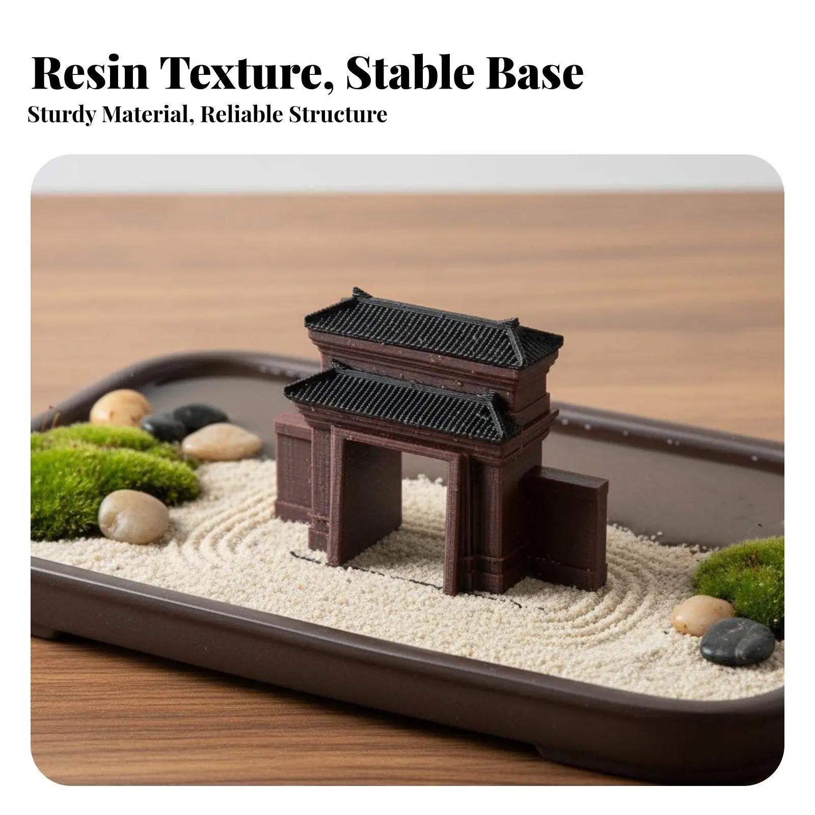 Figurine de maison en résine a - Bonsai Garden House avis et prix