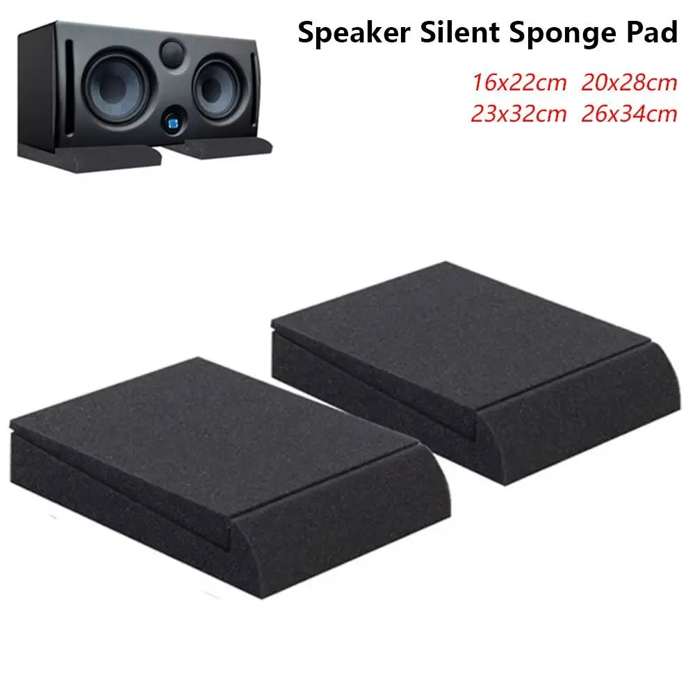 1/2Sets Shock Absorbing Speakers Isolation Pad Hardened Soun