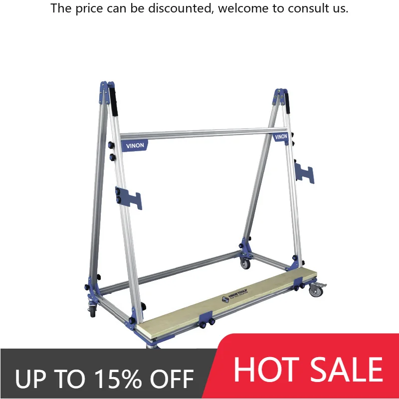 

Large Format Big Tile Dekton Stone Transfer Trolley Carry System Lifting Frame Device