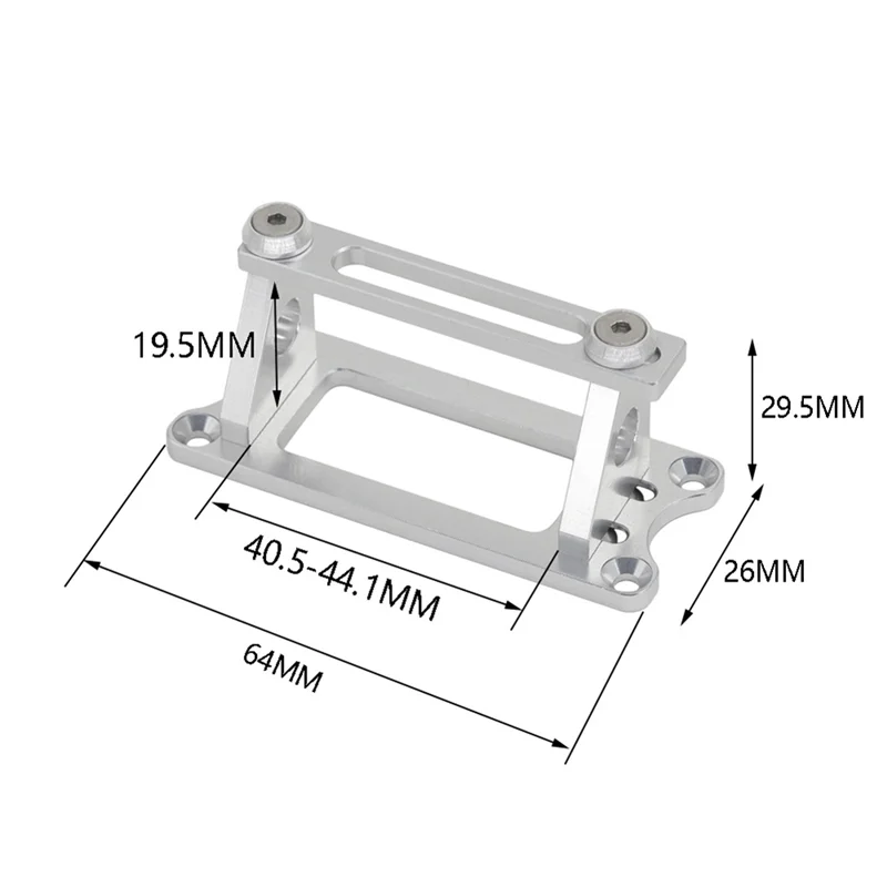 MACH-support de montage de Servo à couple élevé pour RC pour accessoires de bateau modèle Servos à couple élevé