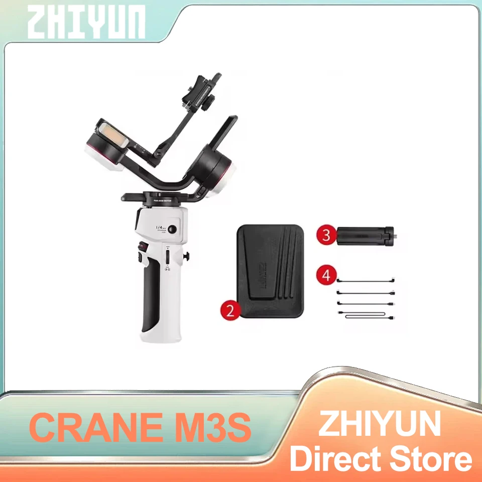 

ZHIYUN CRANE M3S Camera Gimbal Portable Handheld Quick Release for Mirrorless Cameras for Sony Canon Nikon