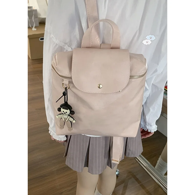 

Large Capaci Buet Bag Women's Travel Bapa Dual oulder College Sle Spring 2025 Faion Trend Sweet School Sle
