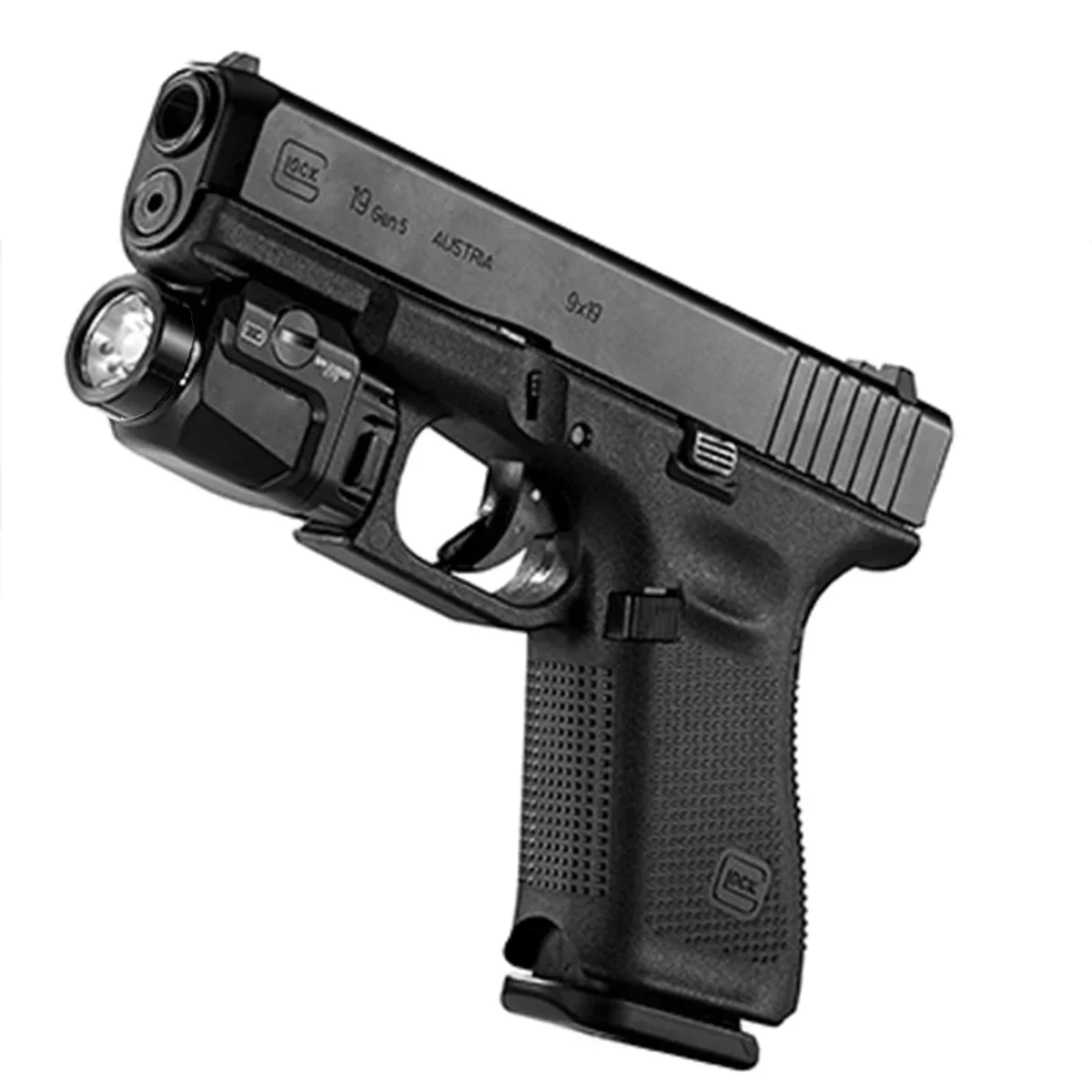 タクティカルガン用LED電子ライト,グロック17用懐中電灯,エアソフトライフル,glock19,トーチ,tr1 TR-7, TR-3,hl,1000ルーメン