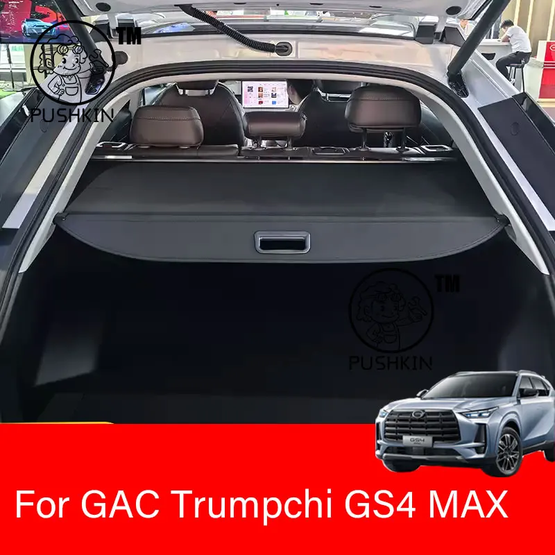 

Car Retractable Trunk Cargo Cover For Trumpchi GAC GS4 MAX 2025 2026 Privacy Security Luggage Shield Shade Accessorie