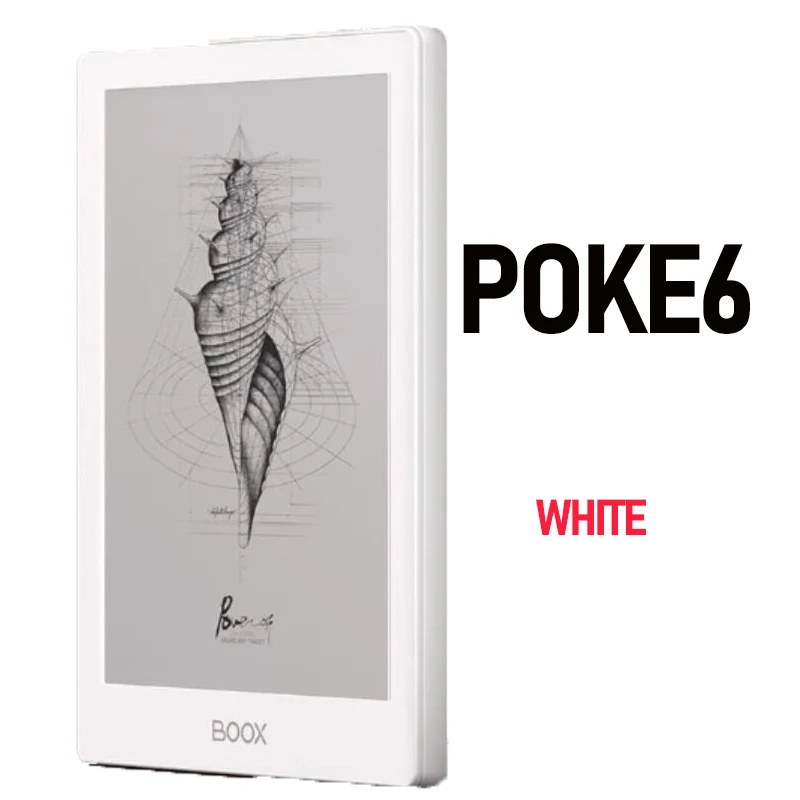 New 6 inch Boox Poke 6 and Poke 6S e-Readers Reader Ink Screen