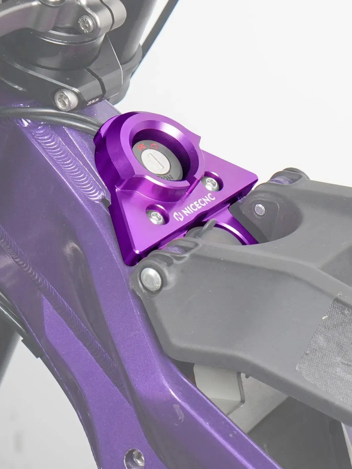 AliExpress NICECNC For Surron Light Bee X S L1E For Segway X160 X260 Motocross Ignition Key Switch Plate Cover Guard Electric Dirt Bike