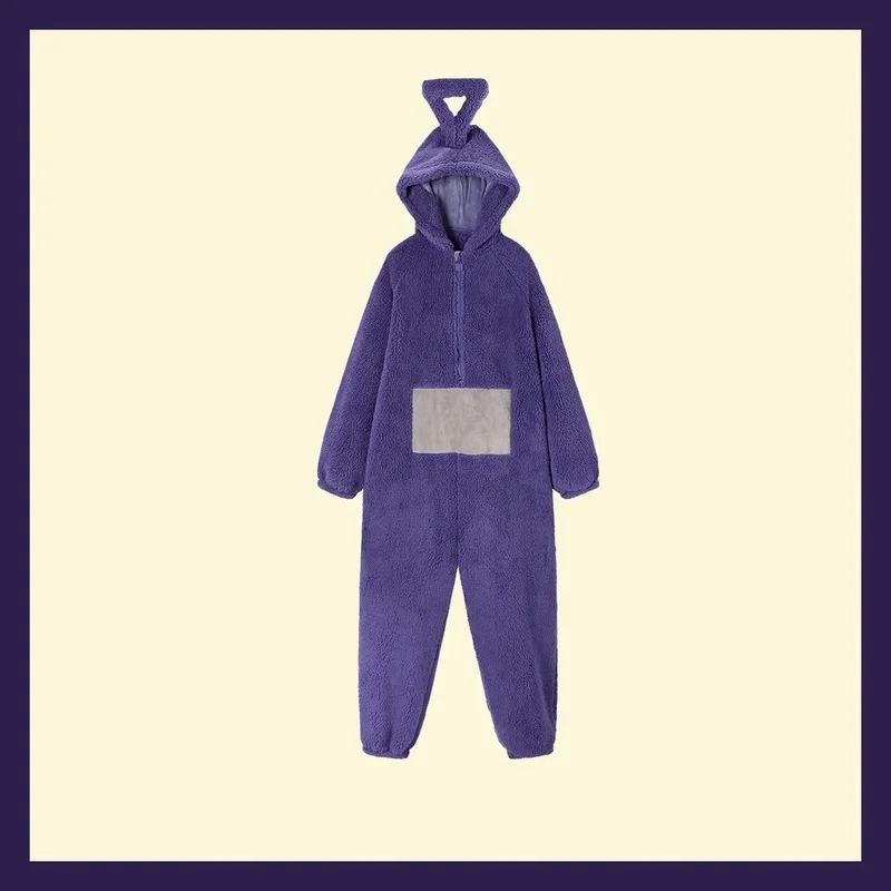 ♥ 2026 New Adults Onesies Soft Long Sleeves Pajamas Dipsy Tinky Winky Po Lala Costumes Home Clothes Women Unisex ★ Look at me ↑_
