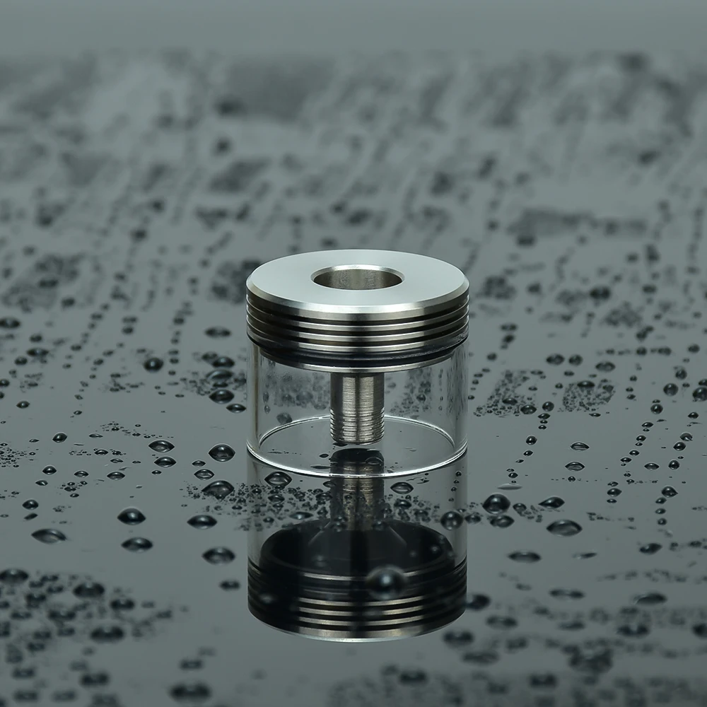 wolfcoolvape Replacement Top Filling Tank Tube 2ml Capacity 316ss glass tube for Kuma 22mm RTA