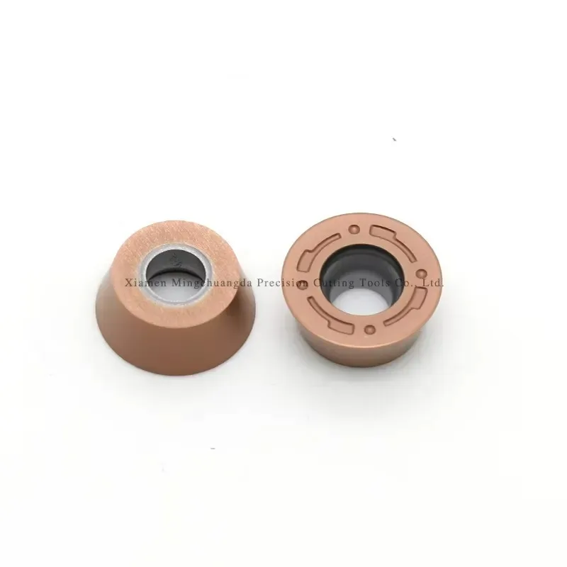 HADSTO RDMW1204MO-FM-HS5120 OEM Carbide CNC Milling Cutter Inserts Blade with Balchas Coating High Hardness Steel