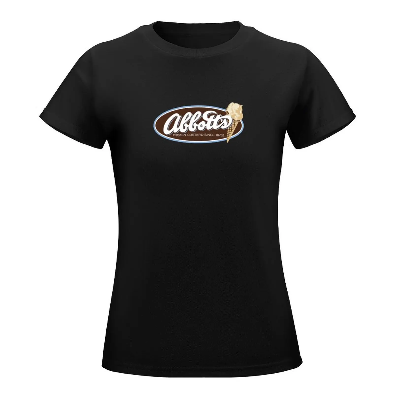 The Abbott's Frozen Custard T-Shirt shirts graphic tees korean fashion designer clothes Women luxury