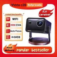 NEW Hisense Vidda C3S IMAX 2200CVIA Lumens Projector 3D HDR10+ Dolby Vision 4K Laser Projector WiFi 6 Home intelligent Projector