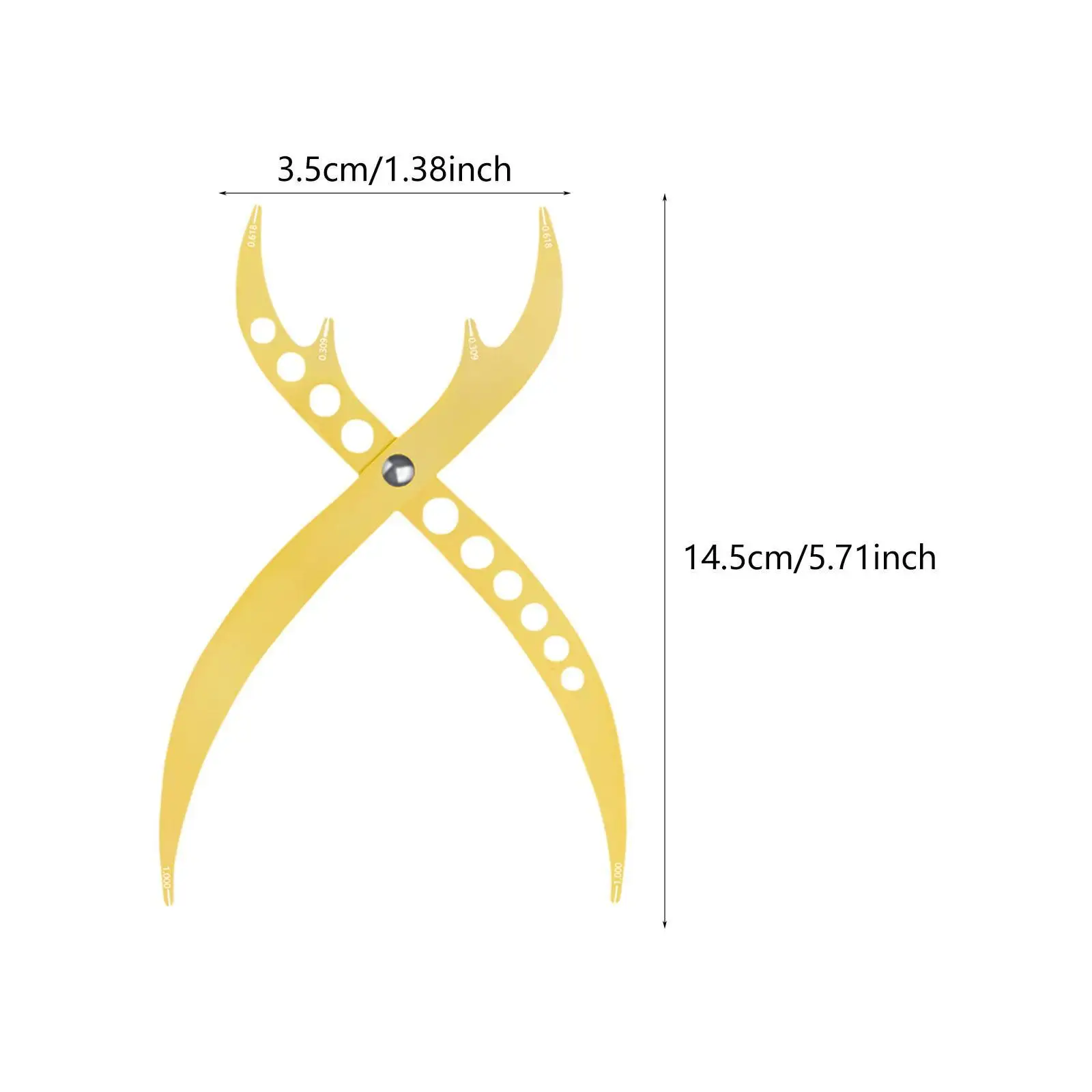 Eyebrow Stencil Ruler Balance Positioning Eyebrow Draw Eyebrow Makeup Assistant Tool for Girls Artists Salon Beginner Makeup