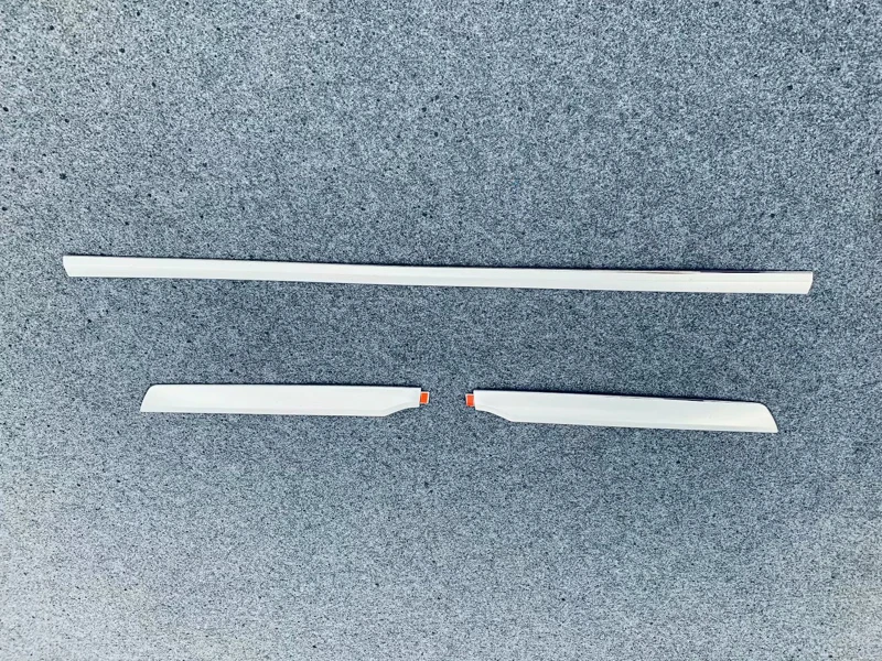 For Toyota Raize Z A200A A200 2019 2020 ABS Chrome Plated Before The Bar Bumper Cover Shield Trim Molding Lower Grille