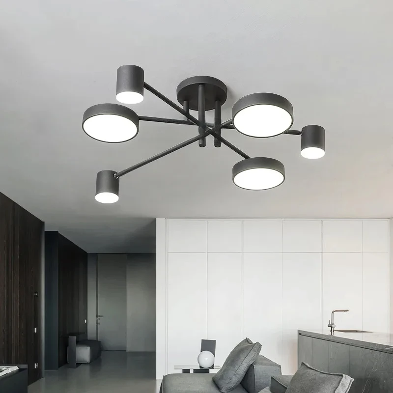 Modern LED Ceiling Light Minimalist Living Room Lights Creative Bedroom Deco Ceiling Lighting Light Fixtures Kitchen Accessories