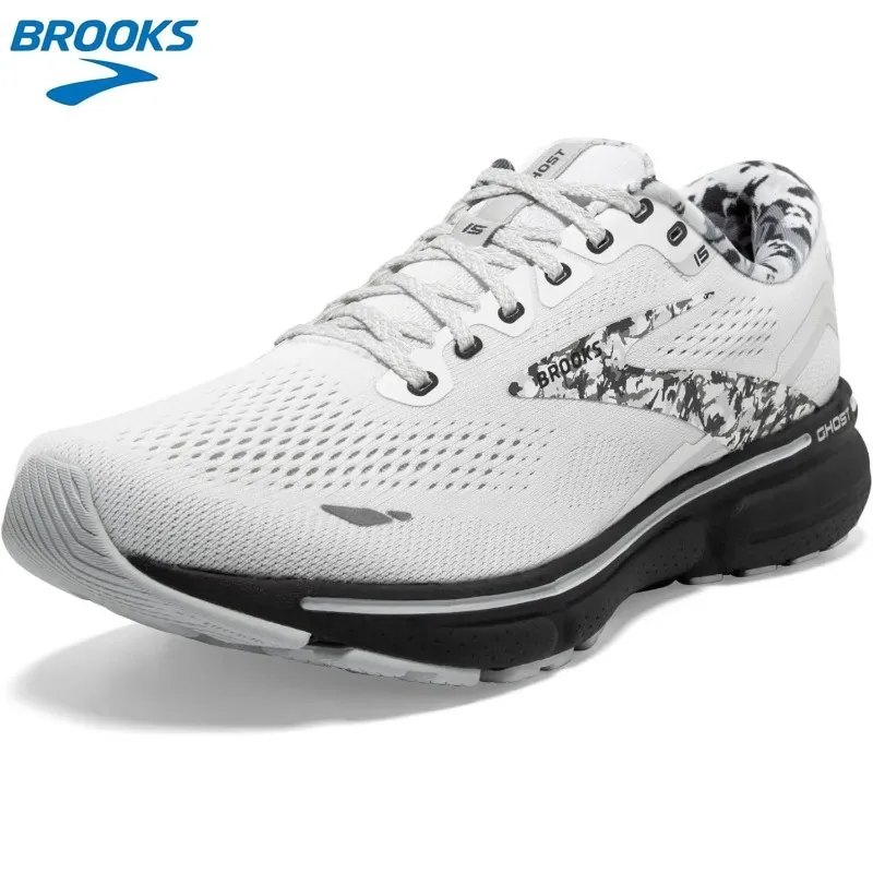 Brooks Women's Ghost 15 Neutral Running  Running Shoes Women Men Long-Distance Road Sport Training Casual Sneakers