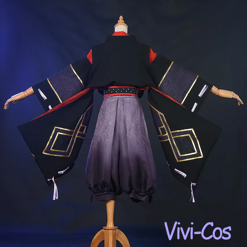 Vivi-Cos Game Genshin Impact Kunikuzushi Cosplay Costume Cool Gorgeous Battle Uniforms Halloween Party Role Play New S-XL