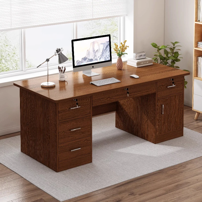 

Офисный стол для персонала: простой, современный, для руководителя, рабочая станция, рабочее место сотрудника, компьютерный стол, офисная мебель