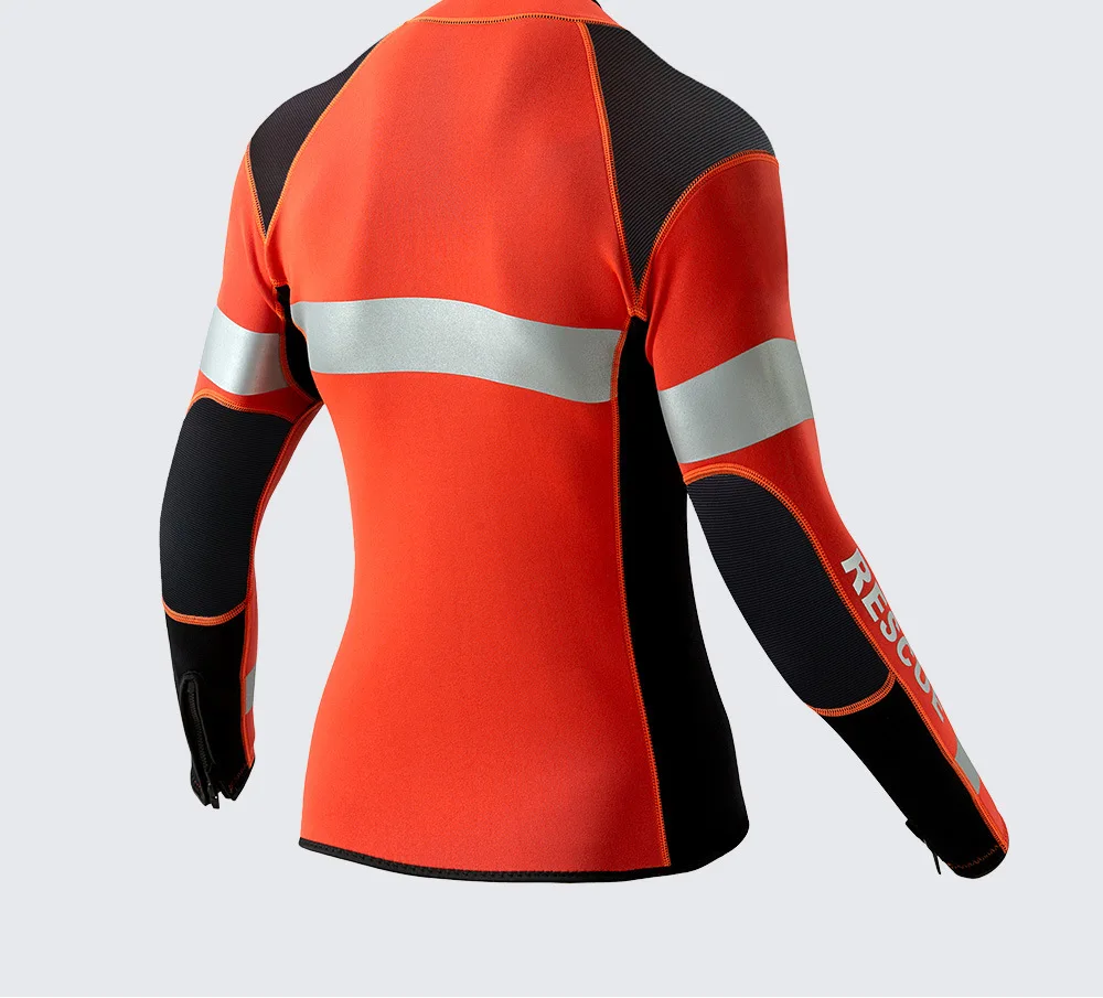 Water rescue equipment, wet suit, 3MM split diving suit, reflective safety, underwater warmth, fire-fighting equipment, cold pro