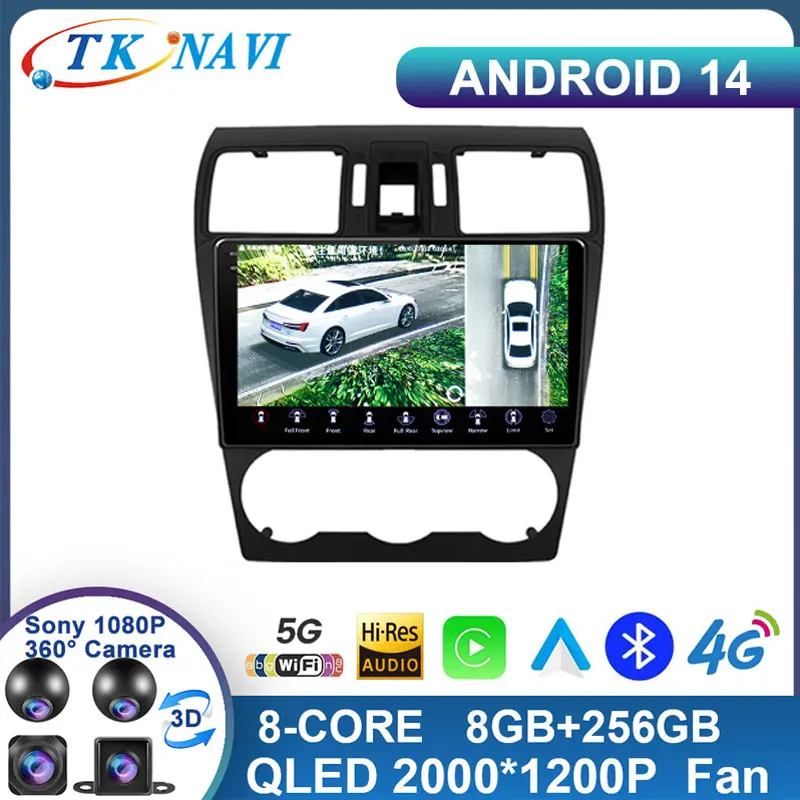 

Android 14 For Subaru Forester XV WRX 2012- 2015 Car Radio For Impreza Multimedia Player Navigation GPS DSP RDS DVD Head Unit BT