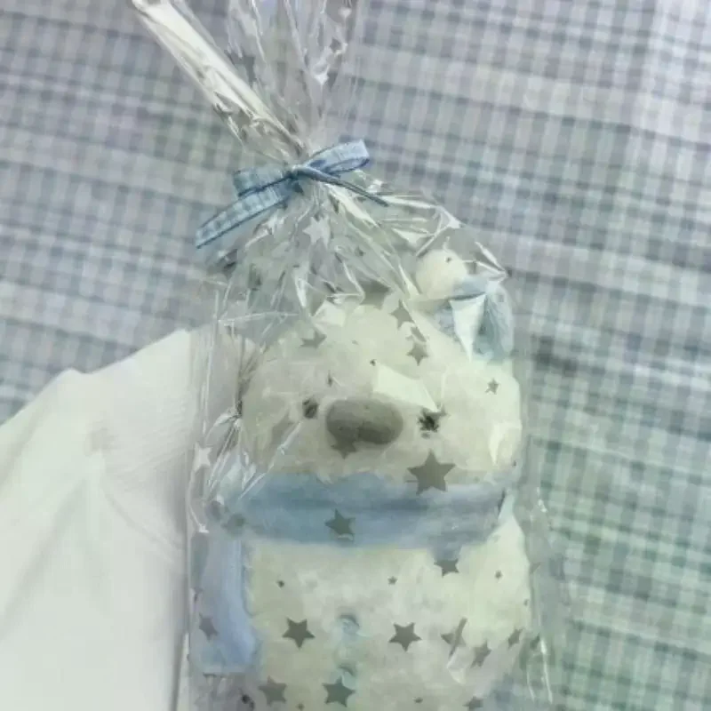 Bambola simulata del pupazzo di neve a tema con sigillo dell'oceano; Simpatico arredamento per zaino con portachiavi con sigillo di cartone animato