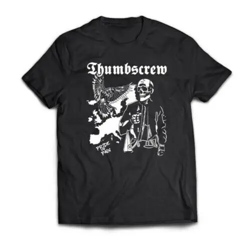 Thumbscrew Pride Of Pain black T Shirt Oi Skinhead size XXLarge XXL