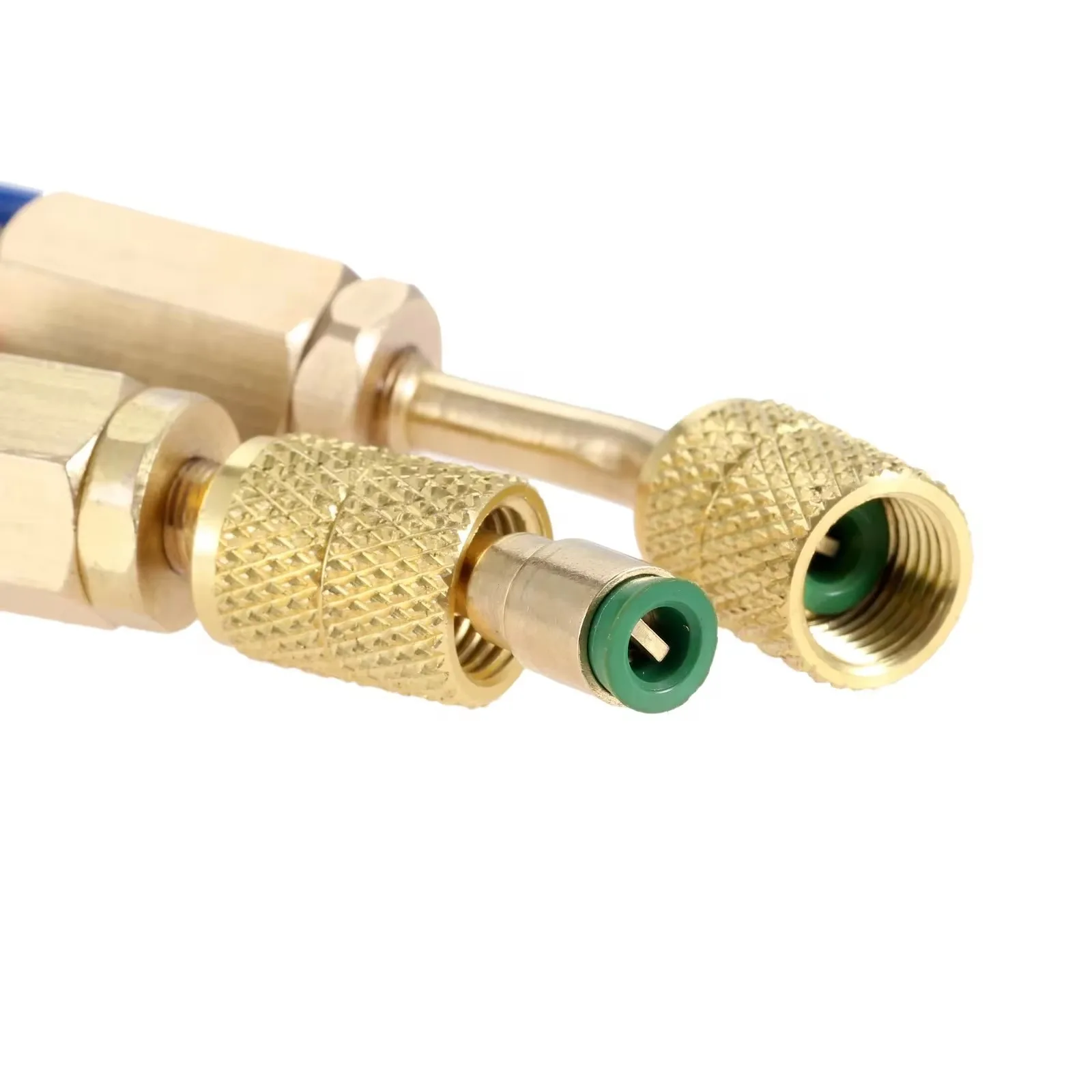 Kit Universal Refrigerante AC, Válvulas e Vácuo, Transferência Eficiente, Prevenção de Vazamentos, R410A, R134A