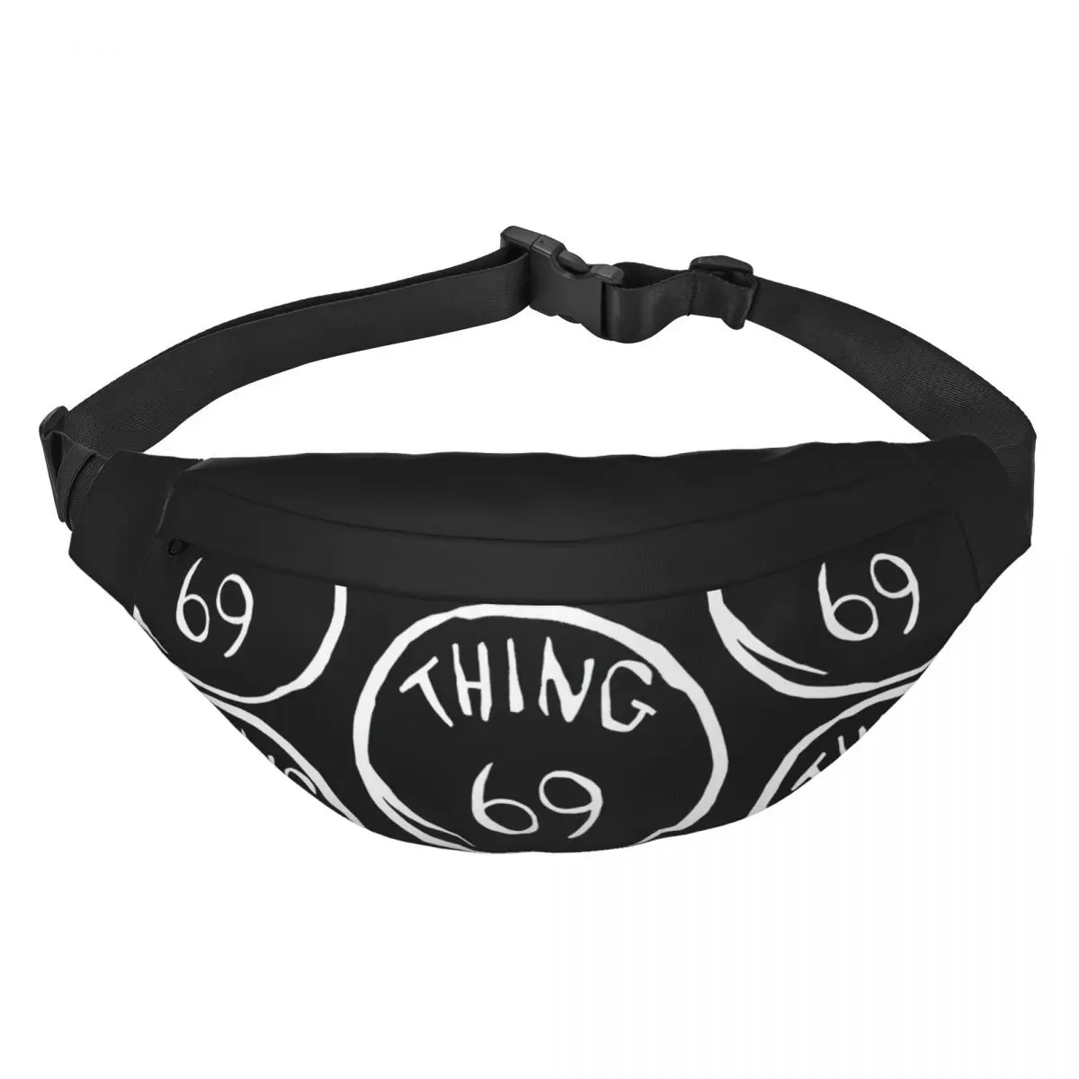 Thing 69 Unisex Waist Bag Multifunction Sling Crossbody Bags Chest Bags Short Trip Waist Pack