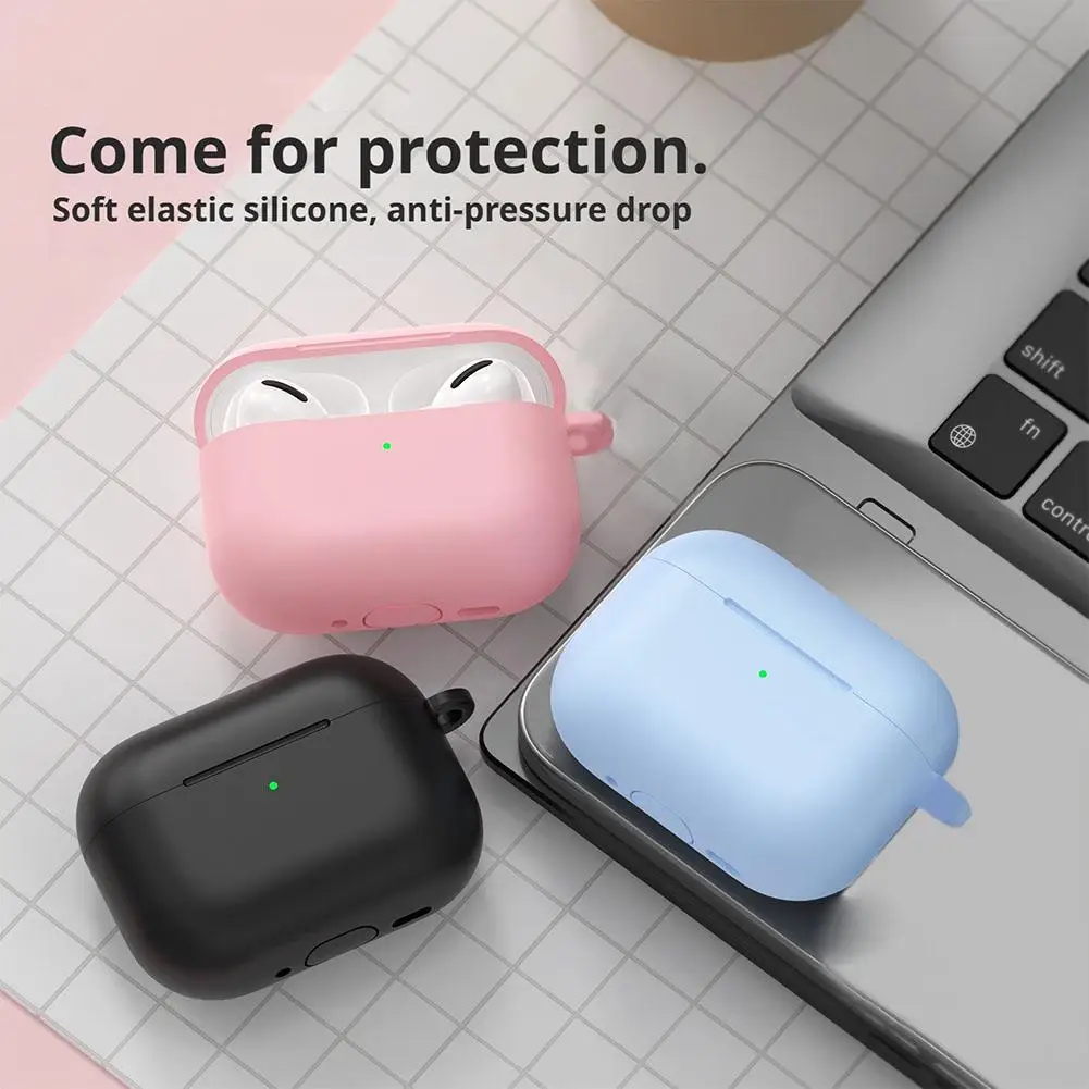 غطاء كامل من السيليكون لهاتف Apple AirPods Pro 3 غطاء حماية الكل في واحد مع غطاء سماعة أذن ناعم مضاد للانزلاق ومضاد للصدمات #5