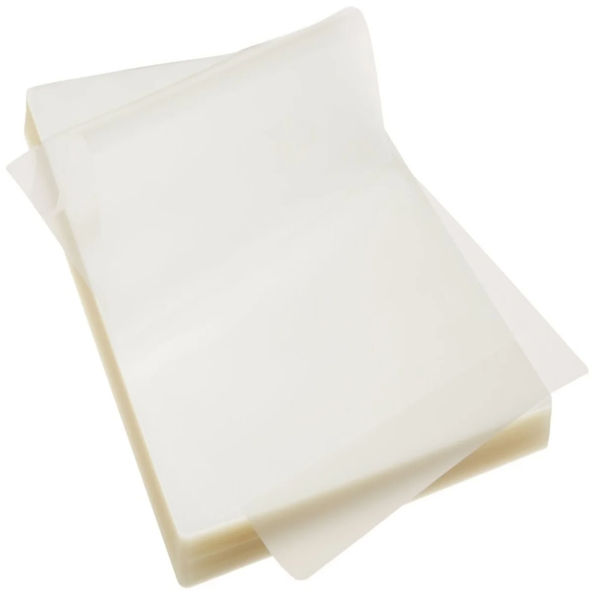 100pcs A4 plastic laminated bag, 12.2 x 8.7 inch laminated paper, 3 mm thick, 100 sheets, transparent